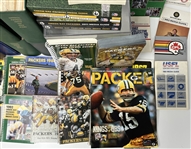 1940s-2020s Green Bay Packers Media Guides & Publications (Bud Lea Collection)(Lot of 100+) 