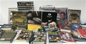 1940s-2020s Green Bay Packers Media Guides & Publications (Bud Lea Collection)(Lot of 100+) 