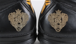 **SHELL** 2007 Kobe Bryant Los Angeles Lakers Practice Worn Shoes 