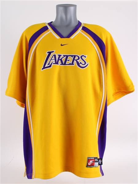 **SHELL** 1999 Kobe Bryant Los Angeles Lakers Issued Warm Up Shirt