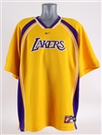 **SHELL** 1999 Kobe Bryant Los Angeles Lakers Issued Warm Up Shirt