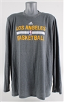 **SHELL** 2016 Kobe Bryant Los Angeles Lakers Warm Up Shirt