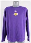 **SHELL** 2009 Kobe Bryant Los Angeles Lakers Warm Up Shirt