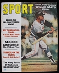 1967 Willie Mays San Francisco Giants Cover Sport Magazine 