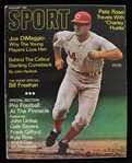 1966 Pete Rose Cincinnati Reds Cover Sport Magazine 