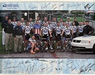 2004-07 Lance Armstrong USPS Pro Cycling Team 18"x24" Posters (Case of 100)