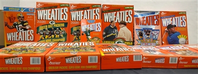1990s-2000s Wheaties Box Collection (Lot of 30+)