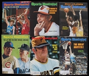 1960s-80s Sports Illustrated Magazines (Lot of 18)