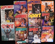 1970s-90s Sport Magazine Collection Featuring Michael Jordan, Magic Johnson & more (Lot of 11) 