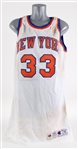 1996-1997 50th NBA Anniversary Patrick Ewing New York Knicks Game Worn Home Jersey (MEARS A10) From the Collection of a Chicago Area Clubhouse Employee