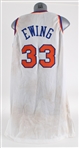 1996-1997 50th NBA Anniversary Patrick Ewing New York Knicks Game Worn Home Jersey (MEARS A10) From the Collection of a Chicago Area Clubhouse Employee