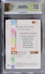 2003 Reggie Jackson New York Yankees Topps Gallery HOF (AGS Slabbed 9.5 MINT+) 