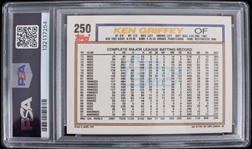 1992 Ken Griffey Seattle Mariners #250 Topps Card (PSA Slabbed Authentic) 