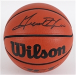 1994-2000 Grant Hill Detroit Pistons Signed Wilson Basketball (JSA)