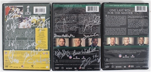 1970s-2010s Bart Starr, Jim Taylor Green Bay Packers Multi Signed Football & DVDs (Lot of 4)(JSA)