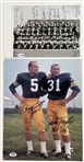 1960s-2000s Paul Hornung, Bob Long Green Bay Packers Multi Signed Framed Photos (Lot of 7)  *JSA* 