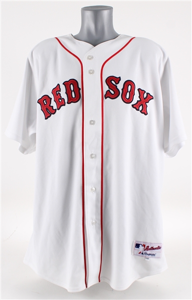 2009 Josh Beckett Boston Red Sox Signed Home Jersey (JSA)