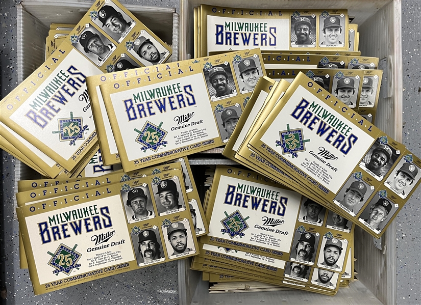 1994 Milwaukee Brewers 25th Anniversary Card Sets, CC Sabathia Bobbleheads & more!(Lot of 3,200+)