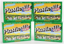 Bachmann Plasticville Village Pieces 0 Scale (Lot of 4)
