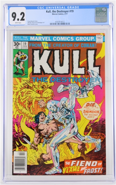 1977 Kull The Destroyer #19 Marvel Comics (CGC Slabbed 9.2)