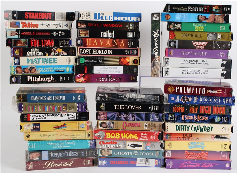 1980s-90s VHS Movie Collection (Lot of 50) 