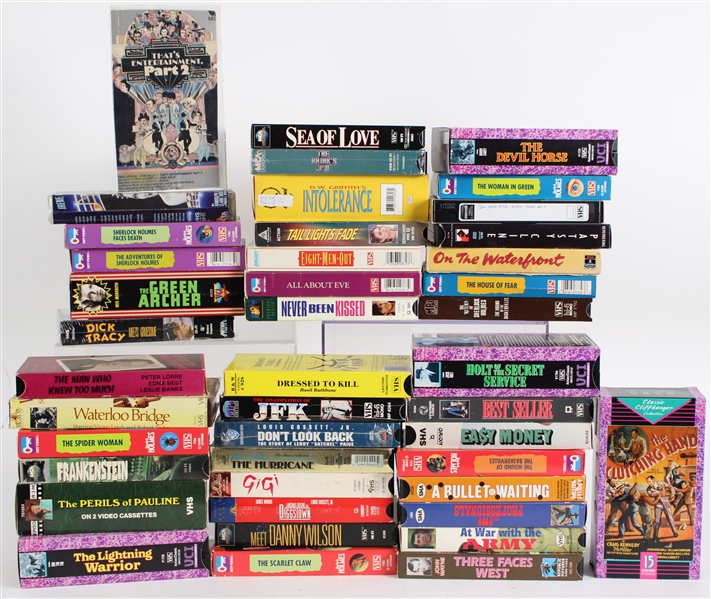 1980s-90s VHS Movie Collection (Lot of 40+) 