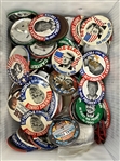 1980s-90s Political Lawn Signs, Pinback Buttons, Americana & more (Lot of 80+)