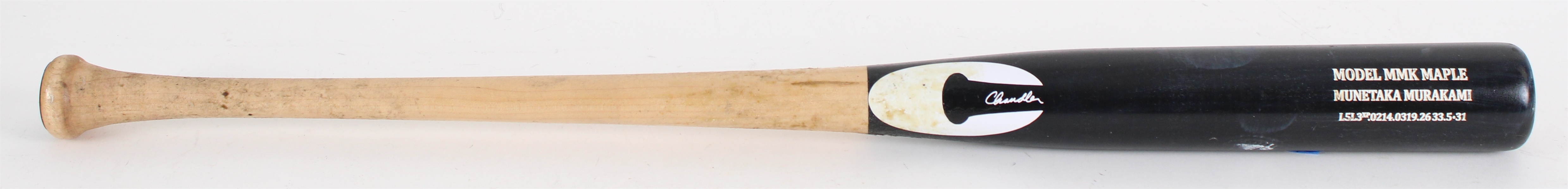 2026 Munetaka Murakami Chandler Professional Model Game Used Bat (MEARS A9)