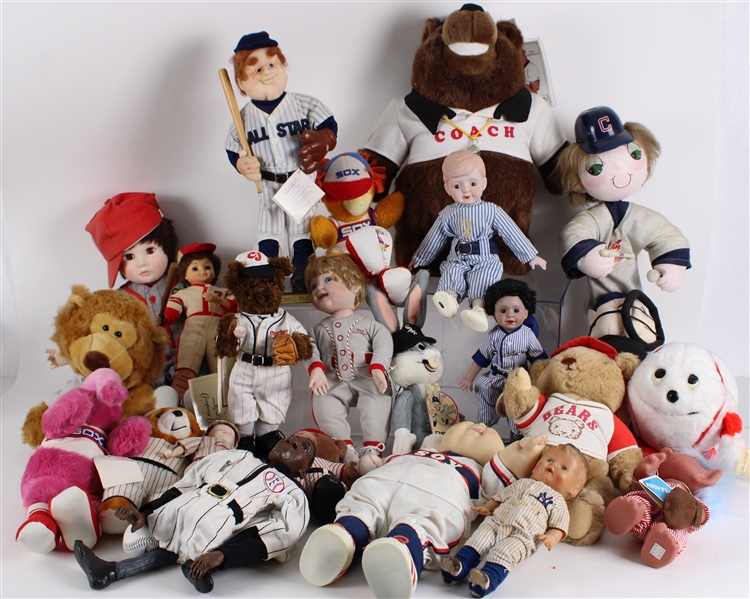 1980s-90s Stuffed Animal & Doll Collection (Lot of 20+) 