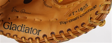 1953-71 Ernie Banks Chicago Cubs Signed Medalist Glove (JSA) 