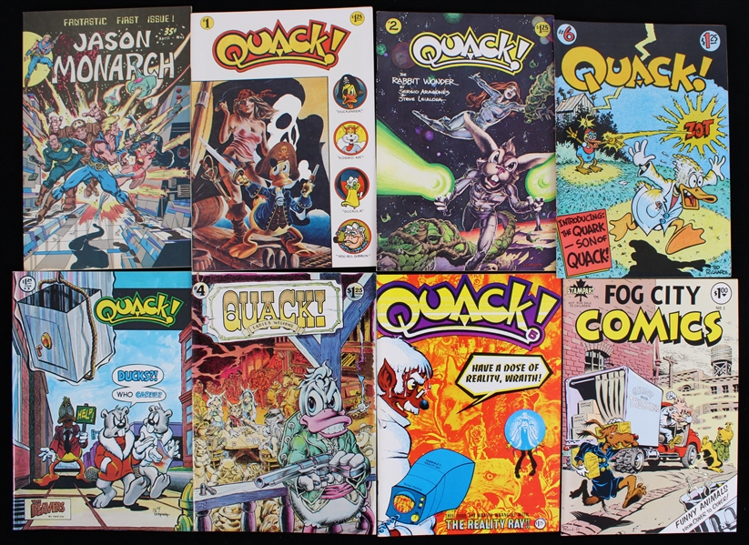 1970s Comic Collection w/ Quack! & more (Lot of 8) 