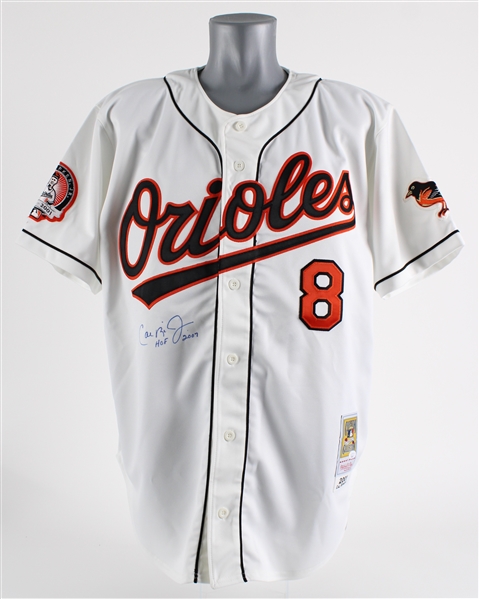2007 Cal Ripken Jr Baltimore Orioles Signed Jersey *JSA*