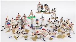 1988-1990s MLB 3"-5" Figures w/ Robin Yount, Mark McGwire & more (Lot of 50)