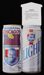 1991 Walter Payton Chicago Bears 4x7 Old Style Light Display 