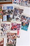 1980s-2024 Football, Baseball, Golf Collection w/ Bobby Murcer, Al Harris Signed Photos (Lot of 50+)(JSA)