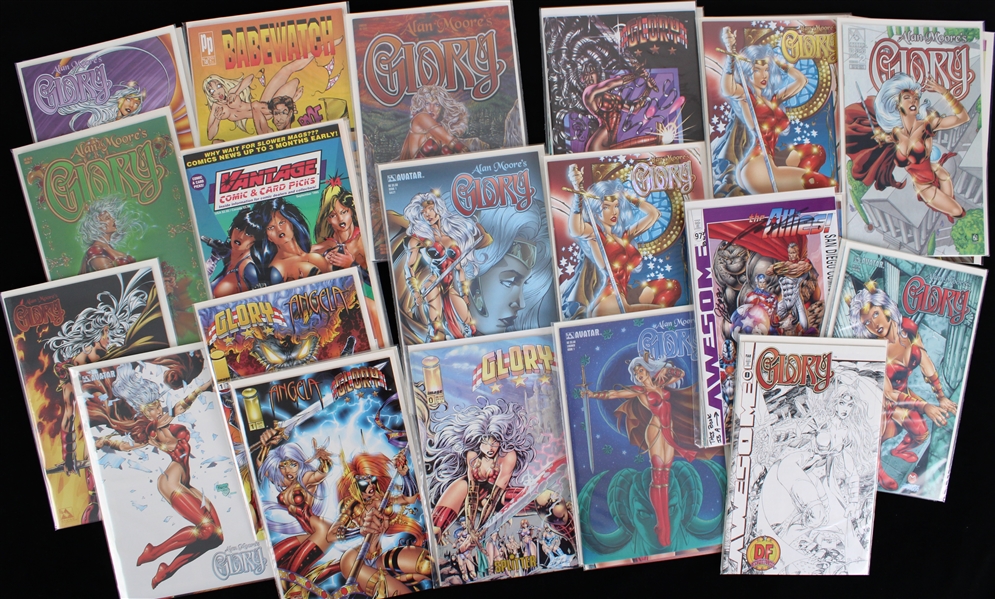 1990s-2000s Alan Moores Glory Comics (Lot of 95)