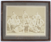Vintage Football Framed 13"x16" Photo 