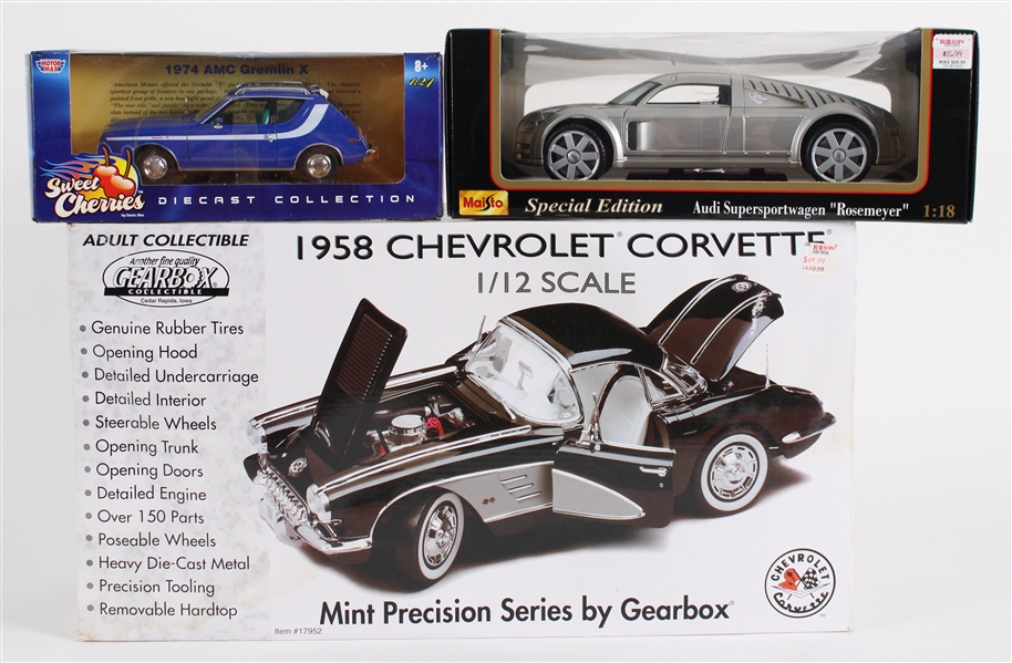 2000-07 Model Cars Die Cast Metal (Lot of 3)