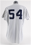 1995 Joe Ausanio New York Yankees Game Worn Home Jersey (Steiner)
