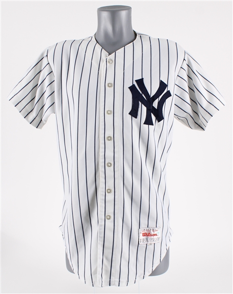 1990 New York Yankees #76 Game Worn Home Jersey (Steiner)