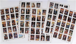 1970s-90s Milwaukee Brewers, Bucks & more Posterboard, Uncut Cards, Photos (Lot of 13) 