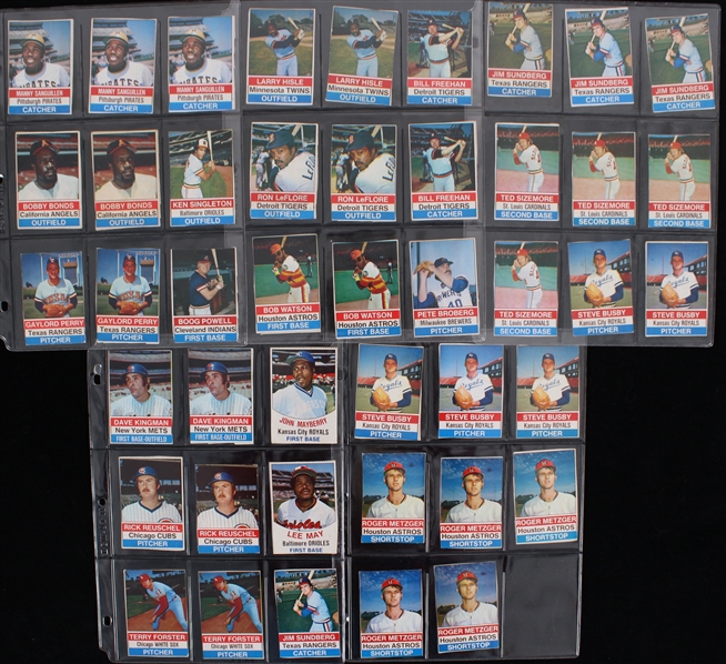 1976 Hostess Baseball Cards (Lot of 44)