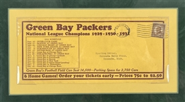 1930s-2020s Green Bay Packers Collection w/ Signed Bart Starr Envelope (Lot of 40+)(JSA)