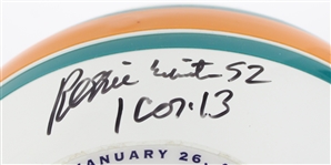 1997 Reggie White & Brett Favre Signed Super Bowl XXXI New Orleans Helmet (JSA) 