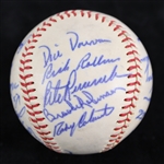 1962 Yogi Berra, Al Kaline & more AL All-Star Wrigley Field Multi-Signed Baseball w/ Original Box (JSA) 