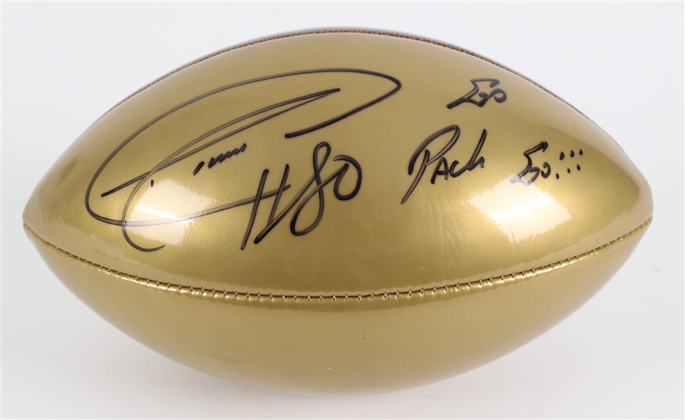 1999-2012 Donald Driver Green Bay Packers Signed Wilson Football (JSA) 