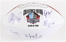 2016 Brett Favre, Kevin Greene & more Multi Signed HOF Canton Ohio Football (JSA)