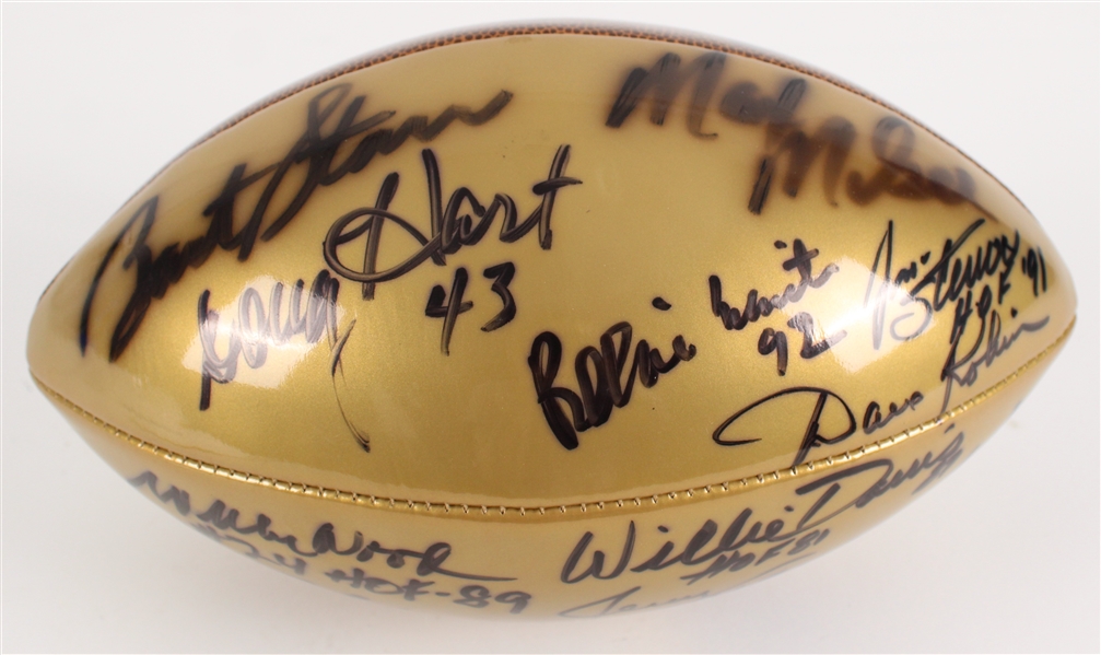 1960s-2000s Bart Starr, Jim Taylor & more Multi Signed Wilson Football (JSA) 