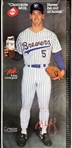 1990s Robin Yount, Geoff Jenkins, BJ Surhoff Growth Size Chart Posters (Lot of 3)