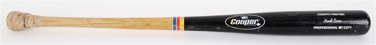 **LIVE MONDAY** Harold Baines Bat